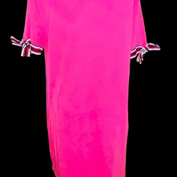 TOMMY Hilfiger Pink Short Sleeve Knit Dress XL NWT - Picture 6 of 10